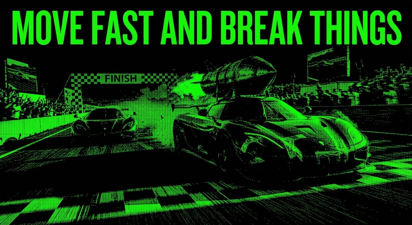 Move Fast and Break Things, or Be Left Behind by Your Competitors